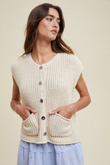 Betty Knit Sweater Vest