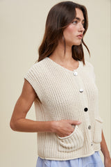 Betty Knit Sweater Vest