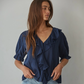 Billie Woven Short Sleeve Top