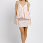 Daisy Mercantile Blossom Floral Sleeveless Tank | Blush Pink