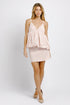 Daisy Mercantile Blossom Floral Sleeveless Tank | Blush Pink