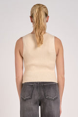 Brooks Sweater Button Up Vest