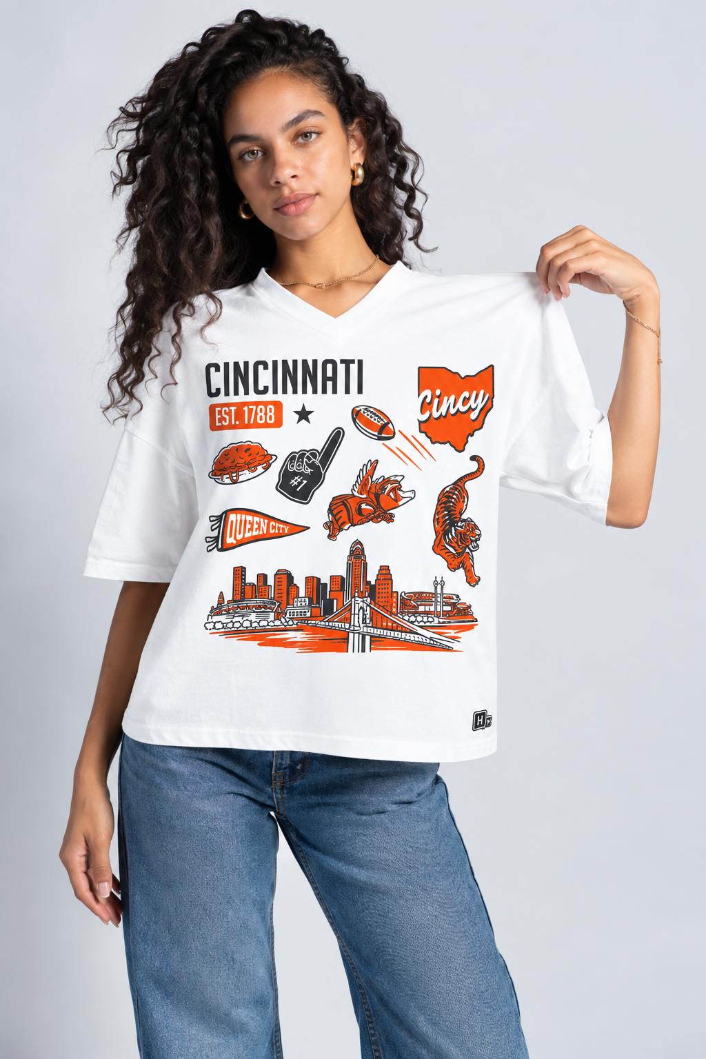 Cincinnati Icons Oversized T-Shirt