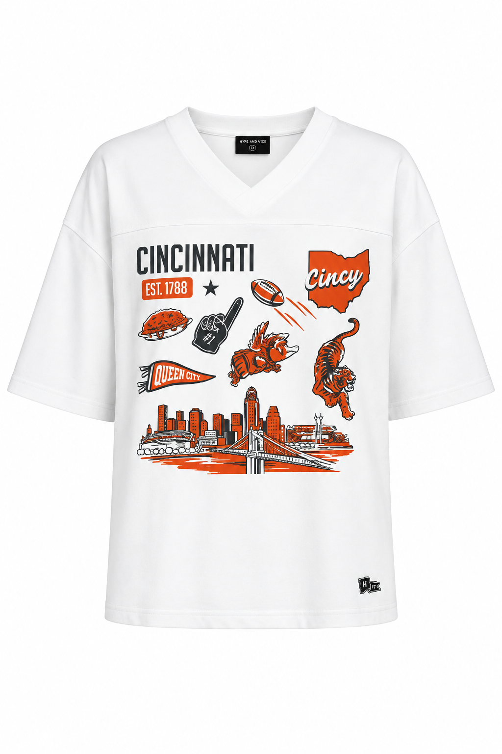 Cincinnati Icons Oversized T-Shirt
