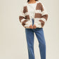 Cleo Textured Striped Sweater Cardigan