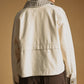 Gingham Collared Twill Jacket
