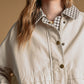 Gingham Collared Twill Jacket