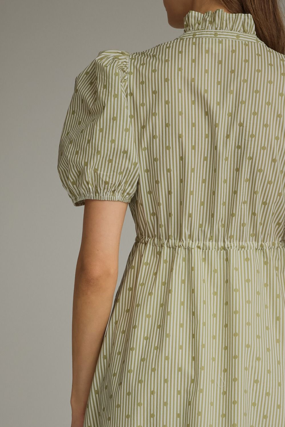 Harper Mixed Print Midi Dress