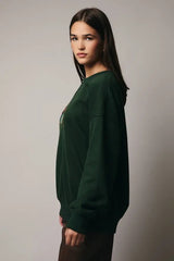 Holiday Dachsund Embroidered Sweatshirt