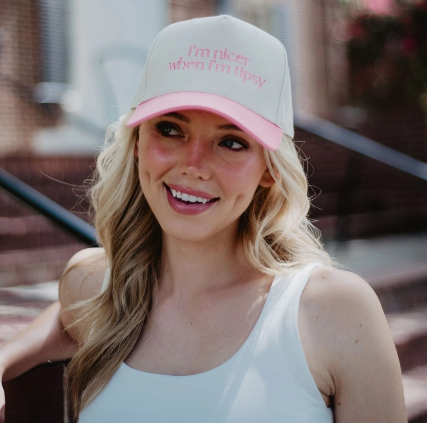 I'm Nicer When I'm Tipsy Trucker Hat