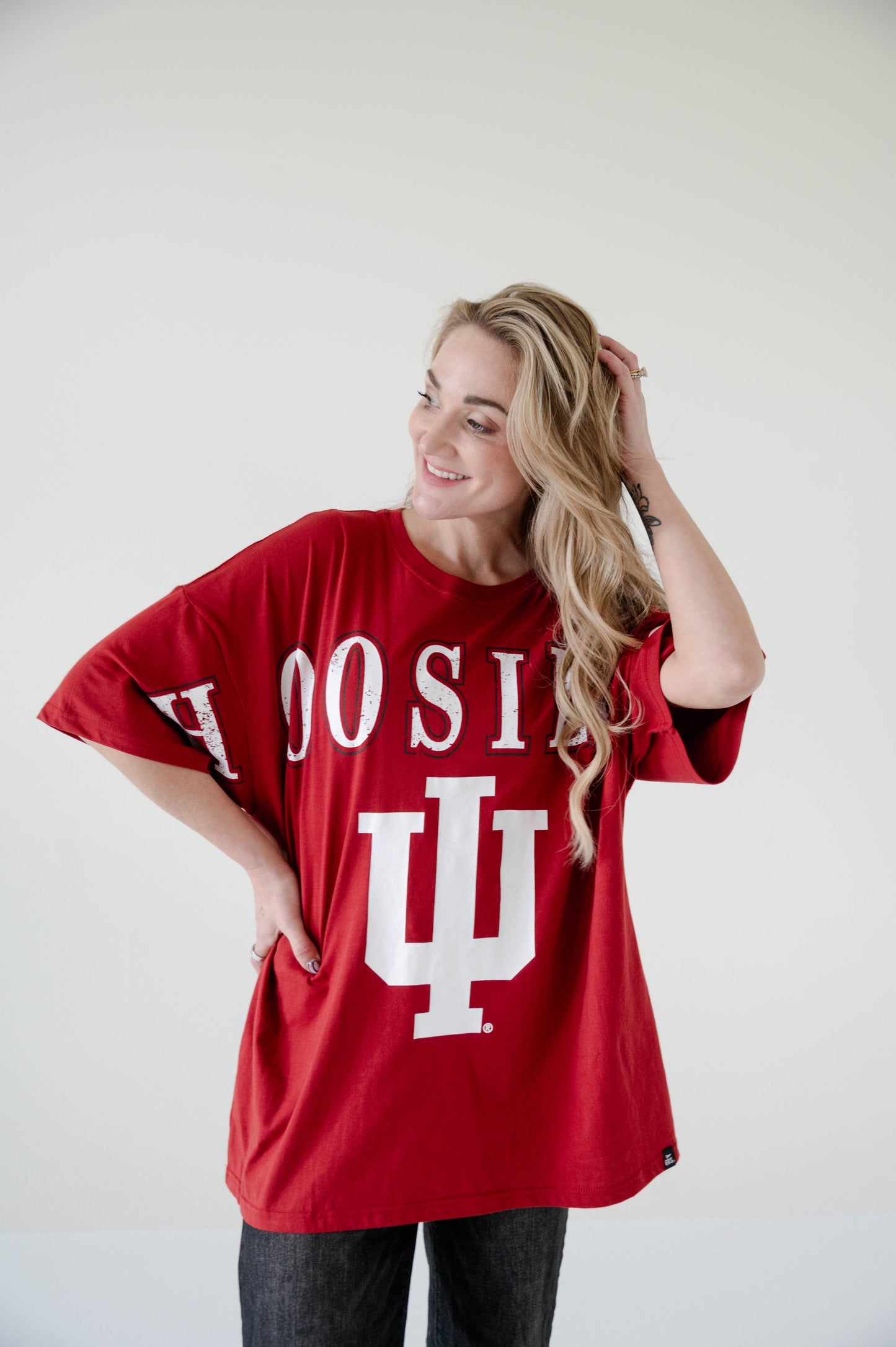 Indiana Southern Split Oversized Tee