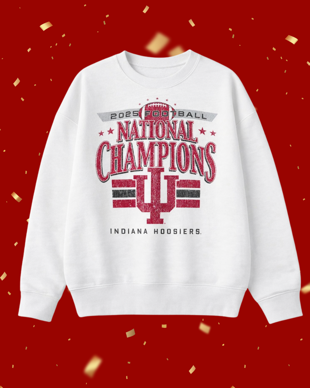 Indiana Hoosiers 2025 National Champions Crewneck