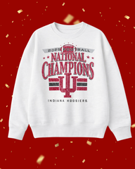 Indiana Hoosiers 2025 National Champions Crewneck