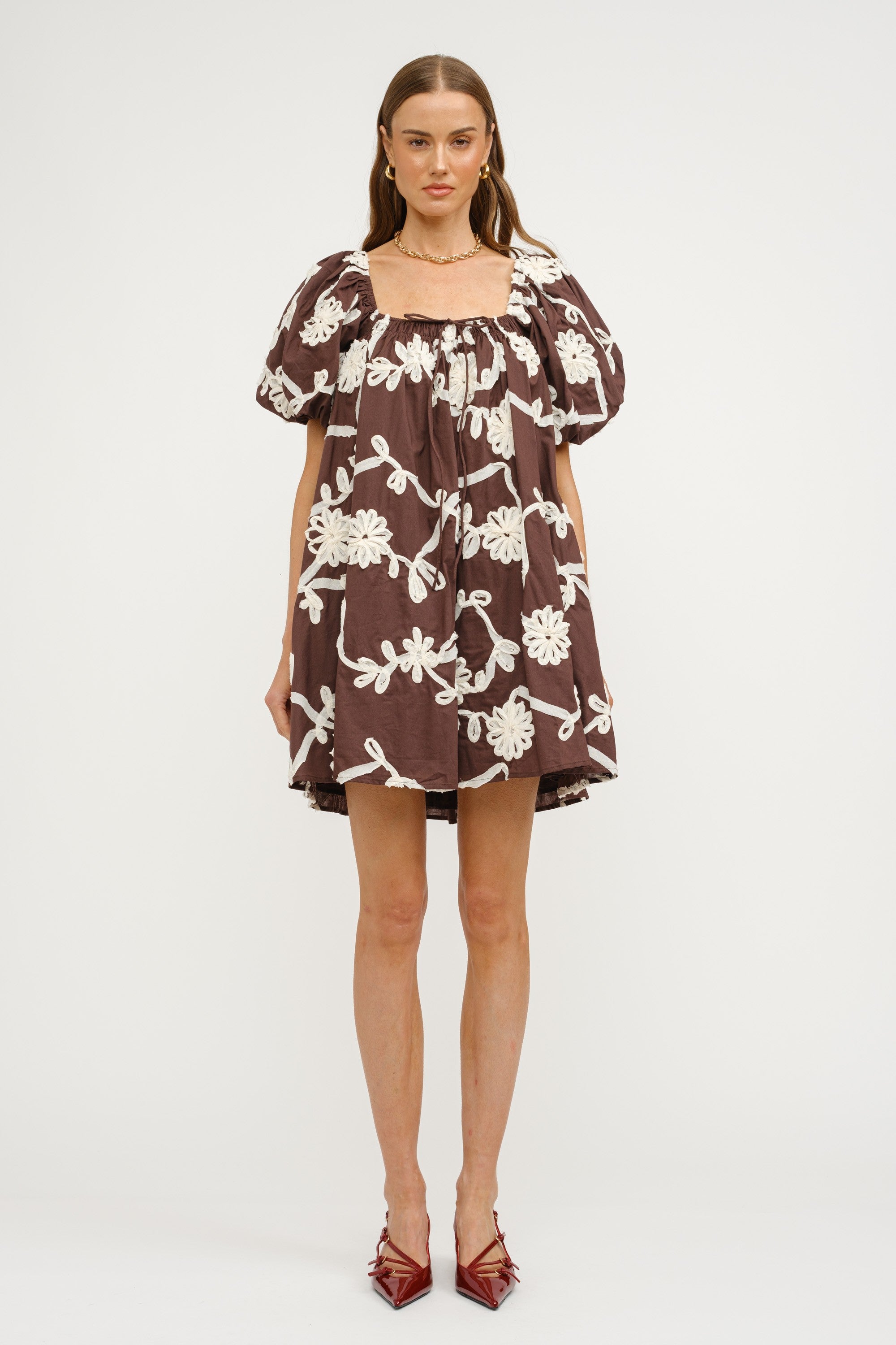 Daisy Mercantile Maddy Dress | Brown