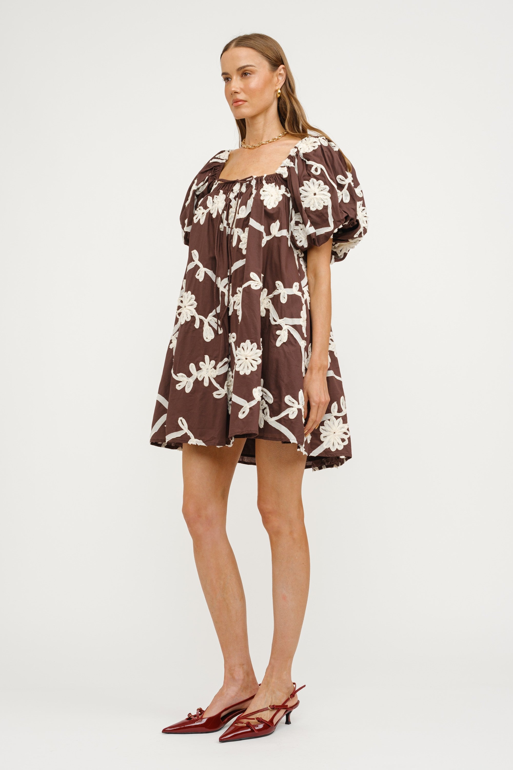 Daisy Mercantile Maddy Dress | Brown