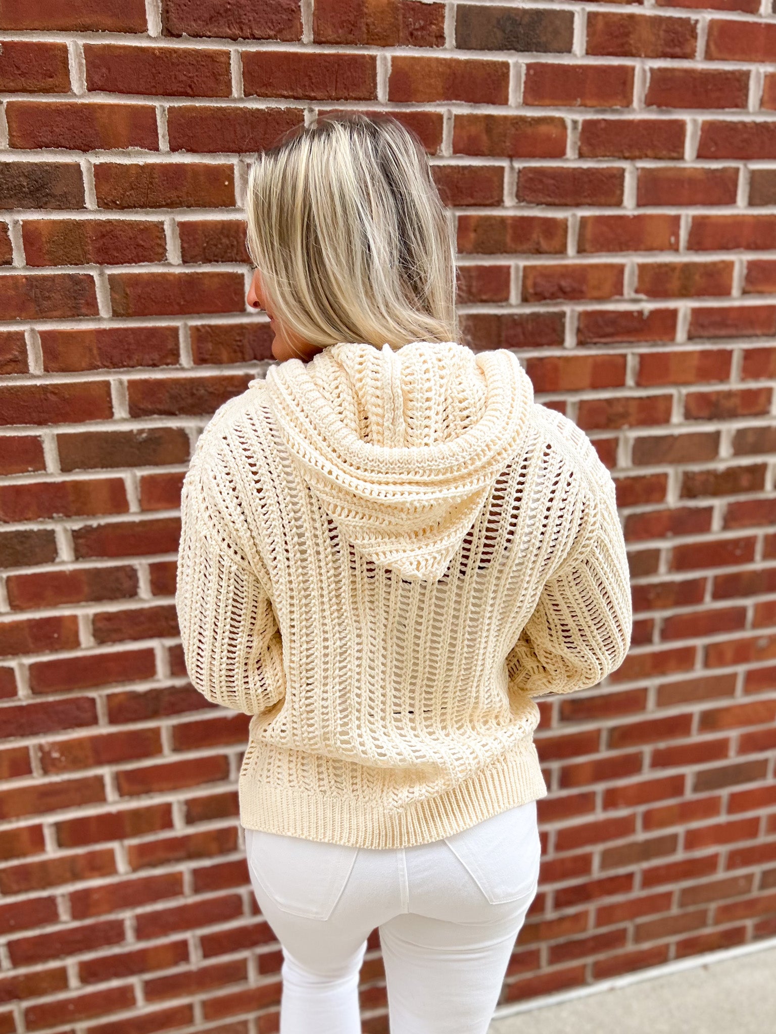 Nantucket Crotchet Sweater Pullover