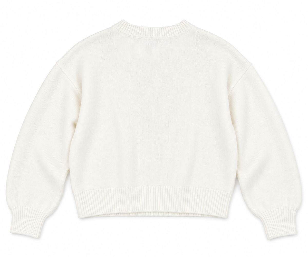 Oh, Christmas Tree Embroidered Sweater