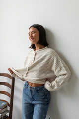 Piper Striped Cardigan