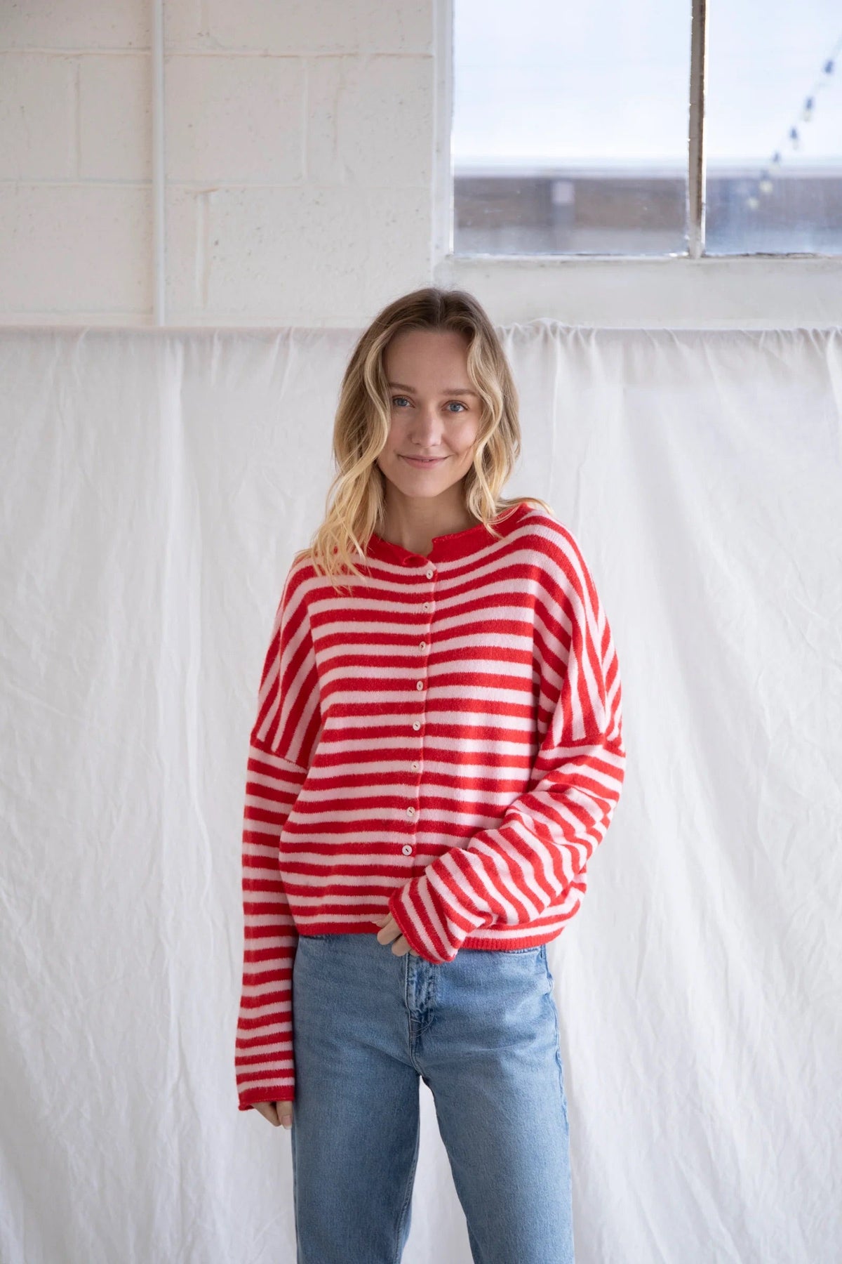 Piper Striped Cardigan
