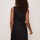 Posh Button Linen Dress