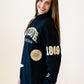Purdue All Over Scatter Oversized Funnel Neck