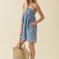 Vienna Smocked Striped Dress