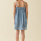 Vienna Smocked Striped Dress