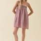 Vienna Smocked Striped Dress