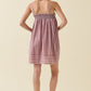 Vienna Smocked Striped Dress