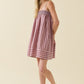 Vienna Smocked Striped Dress