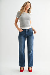 Stretchy Straight Leg Jean