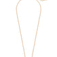Tess Rose Gold Pendant Necklace - Iridescent Drusy Chain View