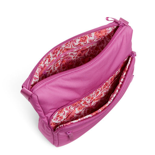 Utility Crossbody Rich Orchid inside pockets