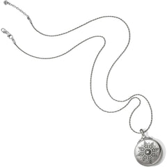 Etoile Silver Locket Necklace Chain View