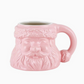 Shaped Mug - Santa Pink