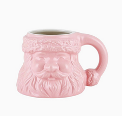 Shaped Mug - Santa Pink