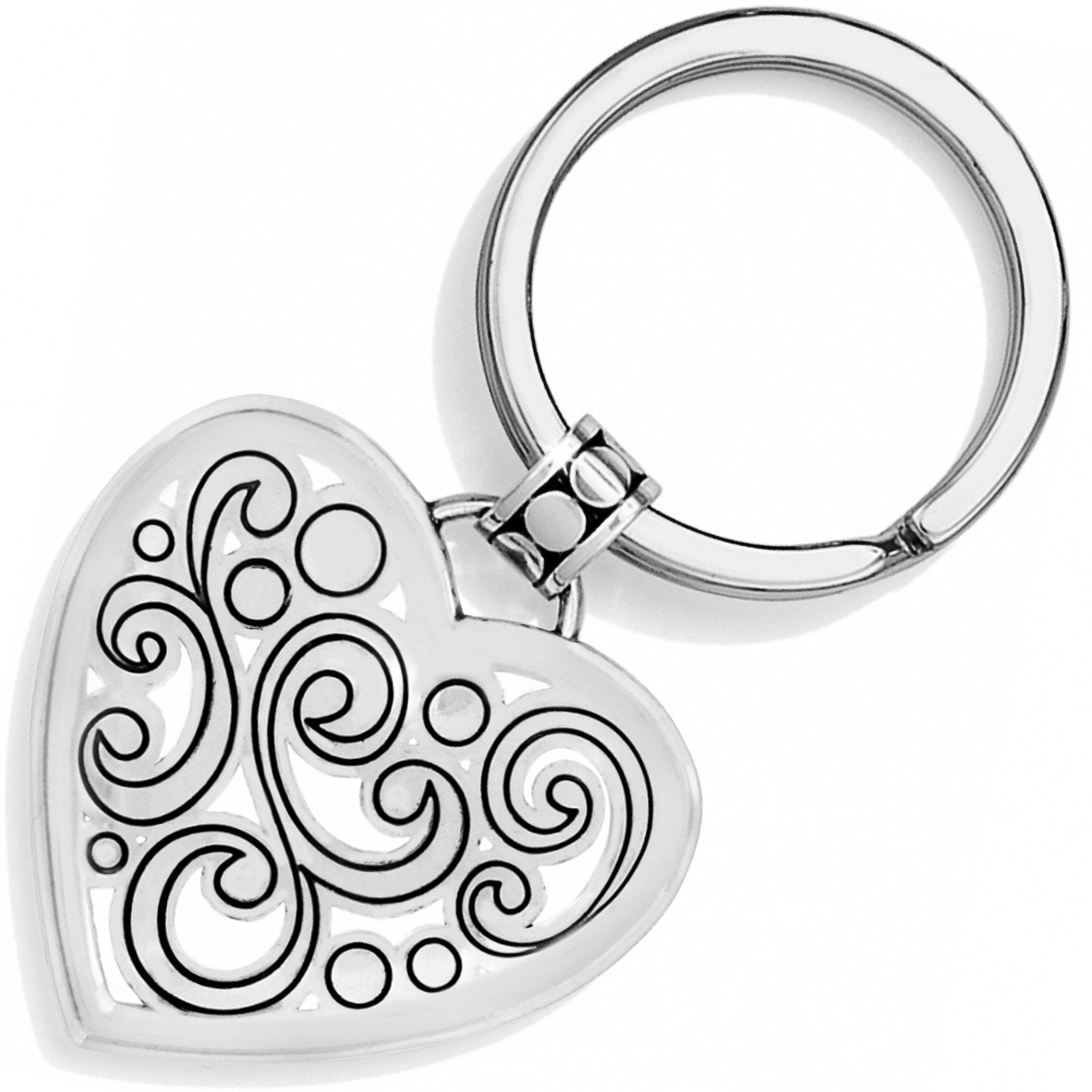 Contempo Heart Key Fob Back View