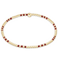 Gameday Hope Joy Pattern 2mm Bead Bracelet