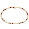Gameday Hope Joy Pattern 2mm Bead Bracelet