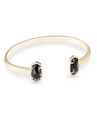 Elton  Gold Black Bracelet