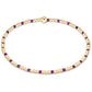egirl Hope Sincerity Pattern 2mm Bead Bracelet