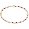 egirl Hope Sincerity Pattern 2mm Bead Bracelet
