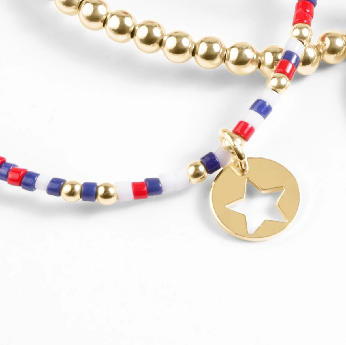 egirl Hope Unwritten Bracelet - Firecracker - Star Small Gold Disc