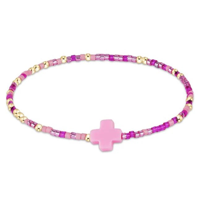 egirl Hope Unwritten Signature Cross Bracelet