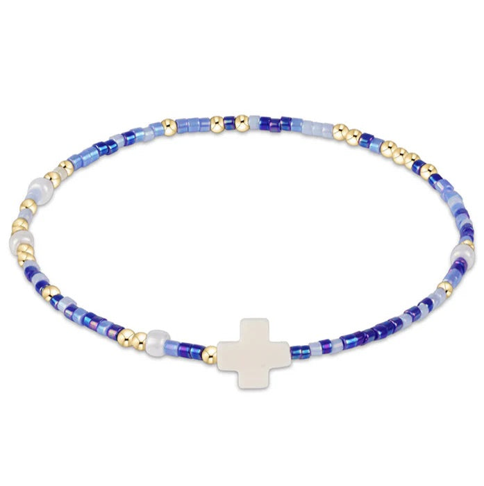 egirl Hope Unwritten Signature Cross Bracelet