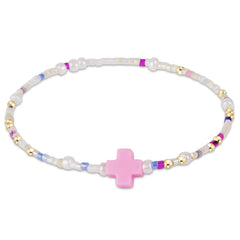egirl Hope Unwritten Signature Cross Bracelet