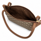 Emma Shoulder Bag - Upcycled Interlock - Mocha Mousse detail view 2