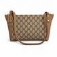 Emma Shoulder Bag - Upcycled Interlock - Mocha Mousse detail view 4