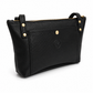 Emma Shoulder Bag - Upcycled Monogram - Black detail view 3