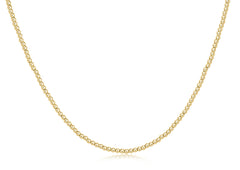 15" Choker Classic Gold 2mm Bead